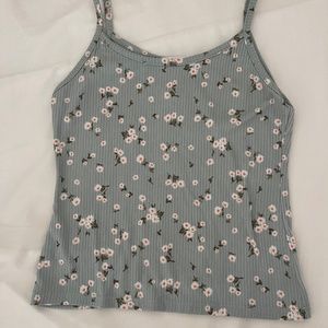 Floral White Fawn Tank